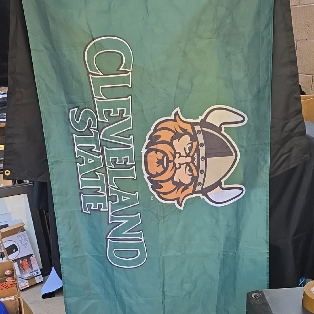 Cleveland State Vikings Flag